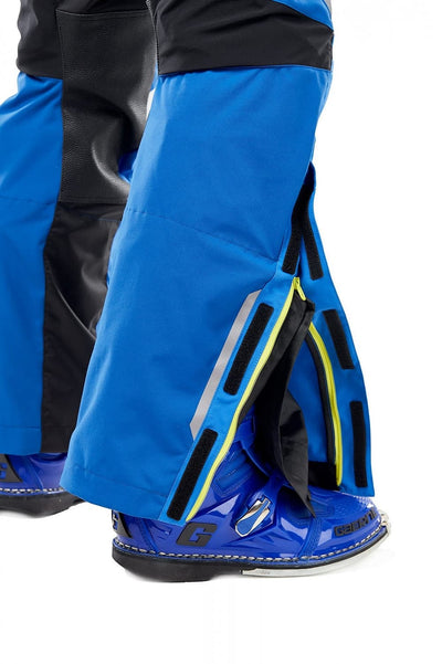 Kelnės dragonfly ENDURO FREERIDE mėlyna/ GELTONA UNISEX – nuotrauka 4