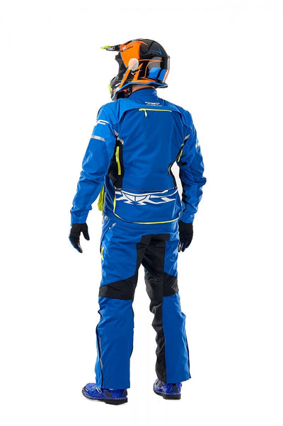 Kelnės dragonfly ENDURO FREERIDE mėlyna/ GELTONA UNISEX – nuotrauka 2