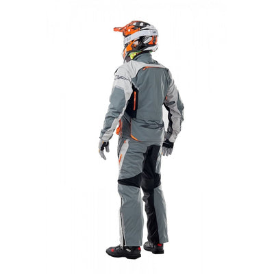 Striukė dragonfly ENDURO FREERIDE pilka/ oranžinė UNISEX – nuotrauka 6