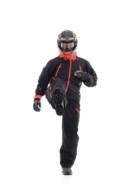 Kombinezonas dragonfly EXTREME 2.0 VYRAMS juodas/ RAUDONAS – nuotrauka 2