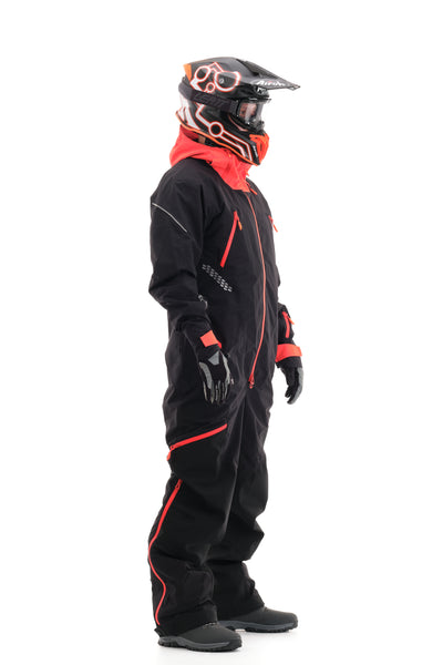 Kombinezonas dragonfly EXTREME 2.0 VYRAMS juodas/ RAUDONAS – nuotrauka 3