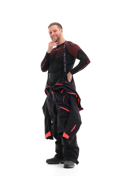 Kombinezonas dragonfly EXTREME 2.0 VYRAMS juodas/ RAUDONAS – nuotrauka 9