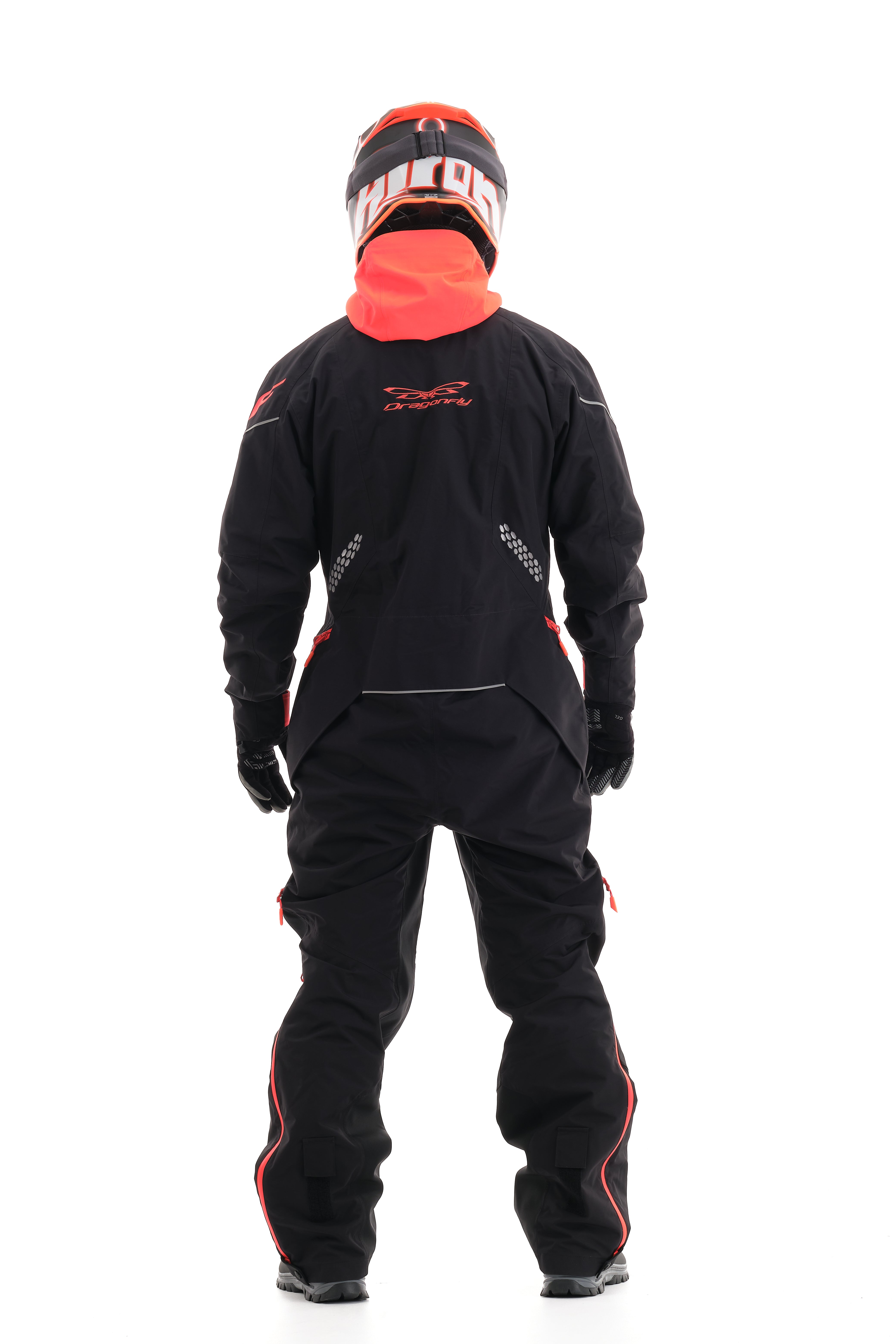 Kombinezonas dragonfly EXTREME 2.0 VYRAMS juodas/ RAUDONAS – nuotrauka 12