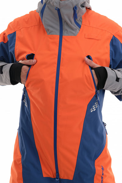 Kombinezonas dragonfly EXTREME 2.0 VYRAMS oranžinis/ RAUDONAS fluo/limoges – nuotrauka 13