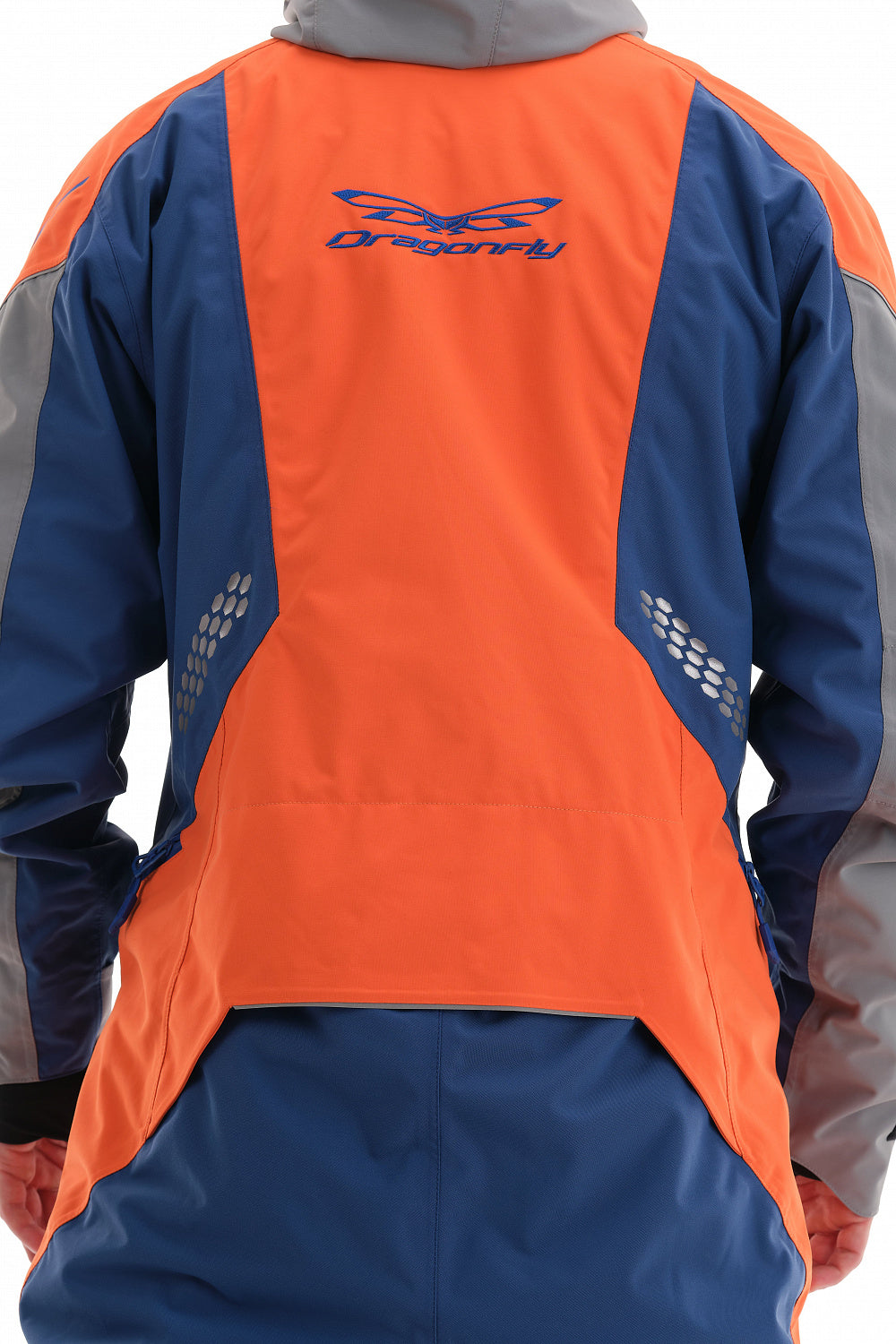 Kombinezonas dragonfly EXTREME 2.0 VYRAMS oranžinis/ RAUDONAS fluo/limoges – nuotrauka 14