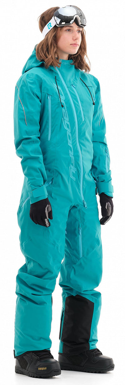 Kombinezonas dragonfly GRAVITY PREMIUM MOTERIMS baltic/ mėlyna – nuotrauka 2