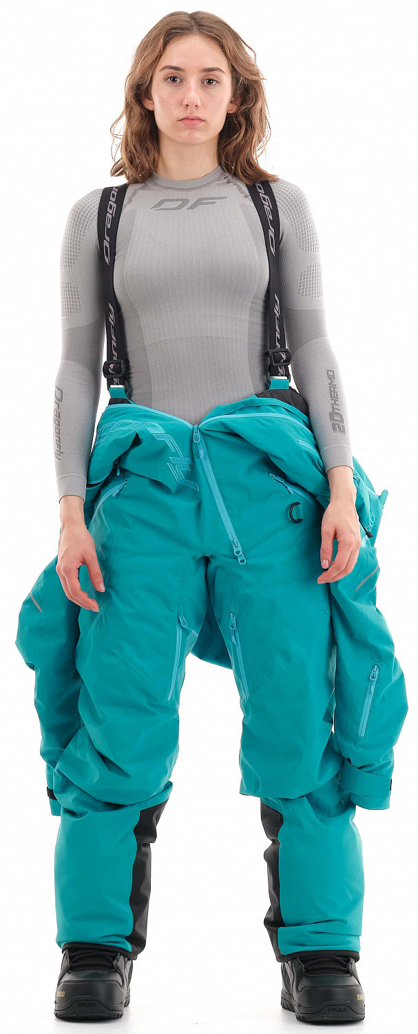 Kombinezonas dragonfly GRAVITY PREMIUM MOTERIMS baltic/ mėlyna – nuotrauka 9