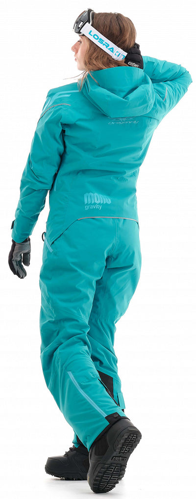 Kombinezonas dragonfly GRAVITY PREMIUM MOTERIMS baltic/ mėlyna – nuotrauka 6
