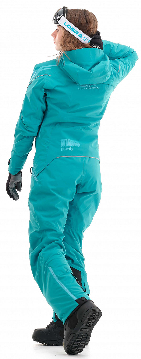 Kombinezonas dragonfly GRAVITY PREMIUM MOTERIMS baltic/ mėlyna – nuotrauka 6