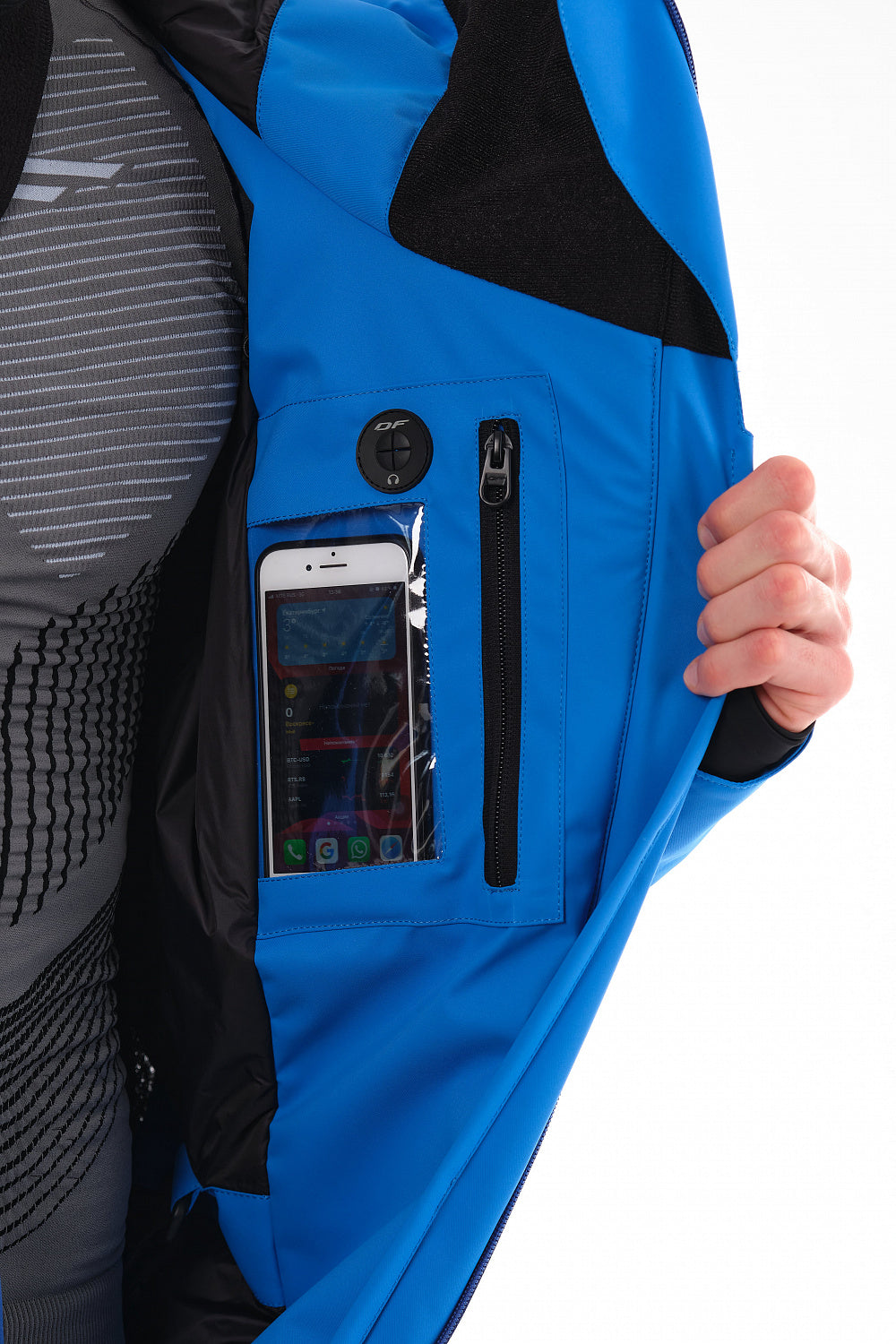 Kombinezonas dragonfly GRAVITY PREMIUM VYRAMS INDIGO mėlynas – nuotrauka 10