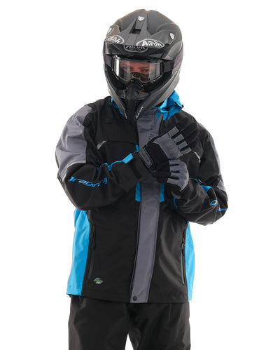 Striukė dragonfly QUAD PRO juoda/ mėlyna UNISEX – nuotrauka 2