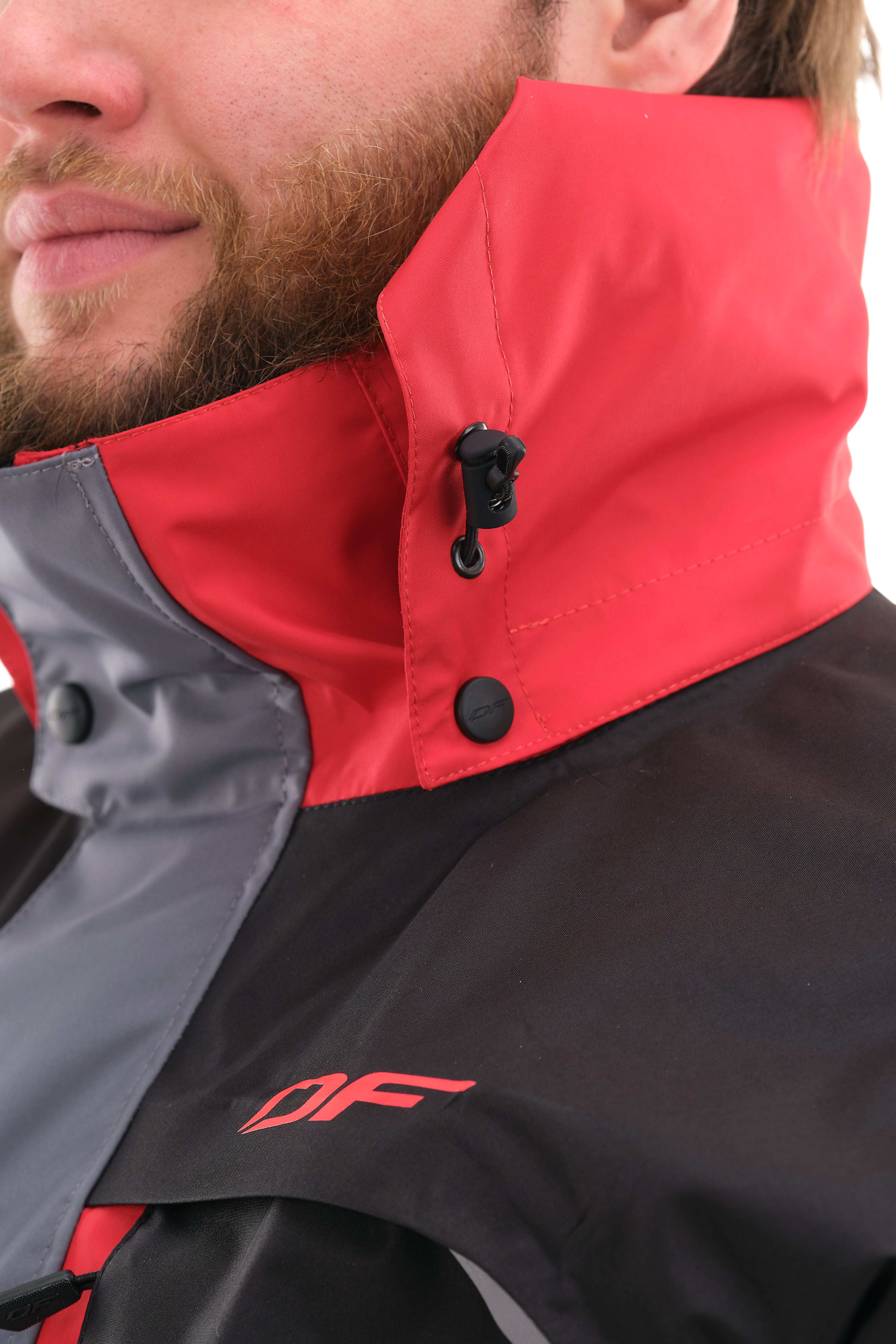 Striukė dragonfly QUAD PRO juoda/ RAUDONA UNISEX – nuotrauka 5