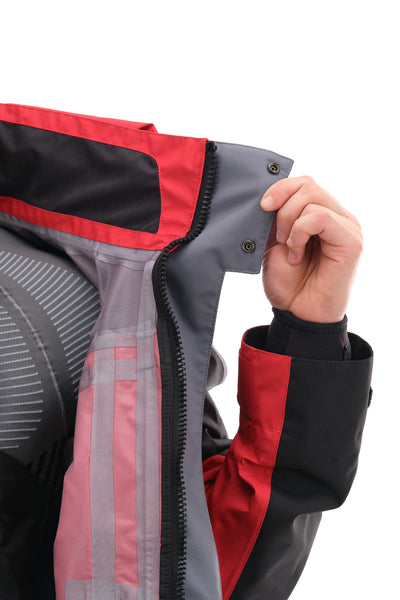Striukė dragonfly QUAD PRO juoda/ RAUDONA UNISEX – nuotrauka 9