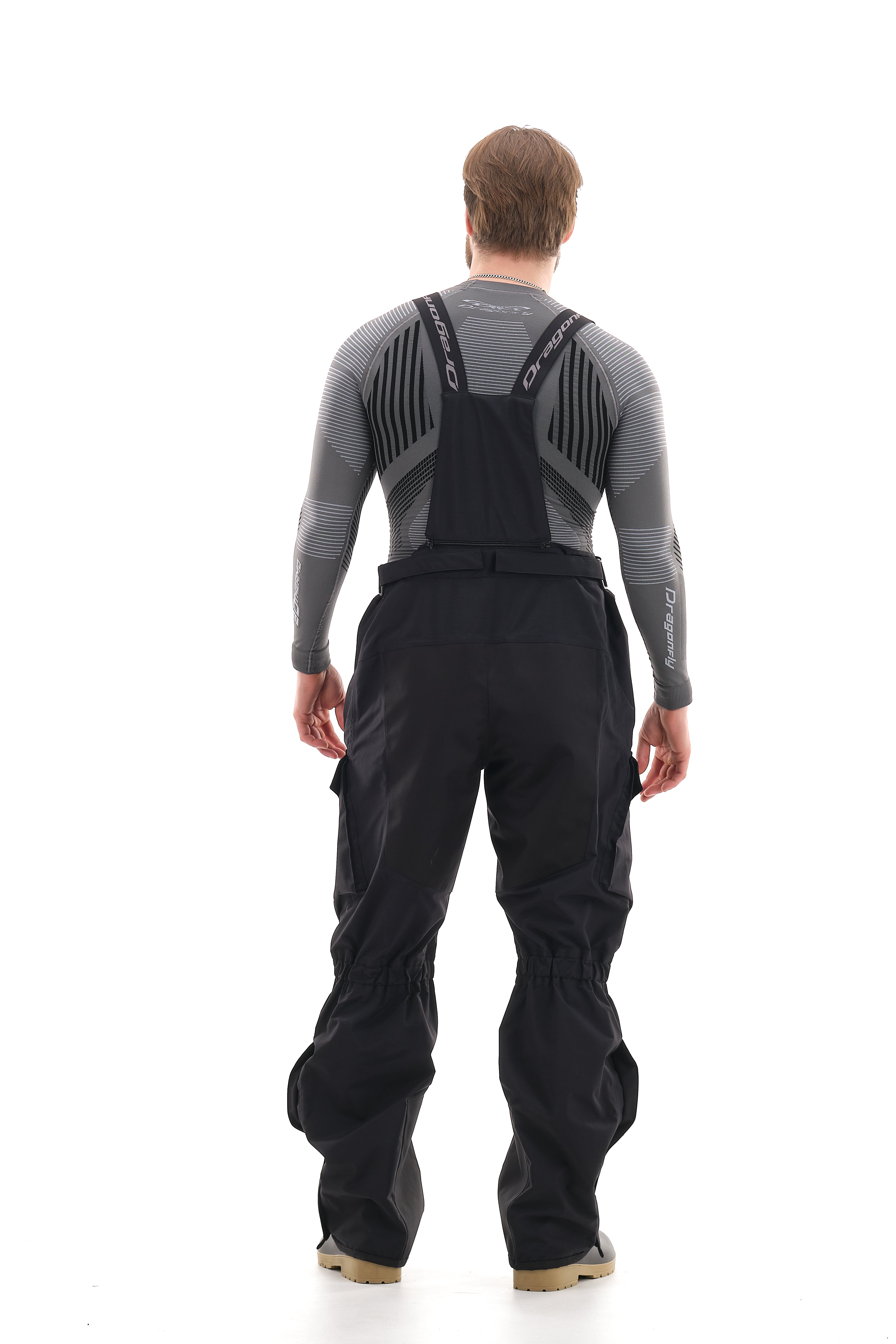 Kelnės dragonfly QUAD 2.0 JUODOS UNISEX – nuotrauka 3