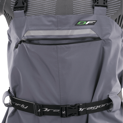 Kelnės dragonfly QUAD PRO pilkos/ JUODOS 2021 UNISEX – nuotrauka 4