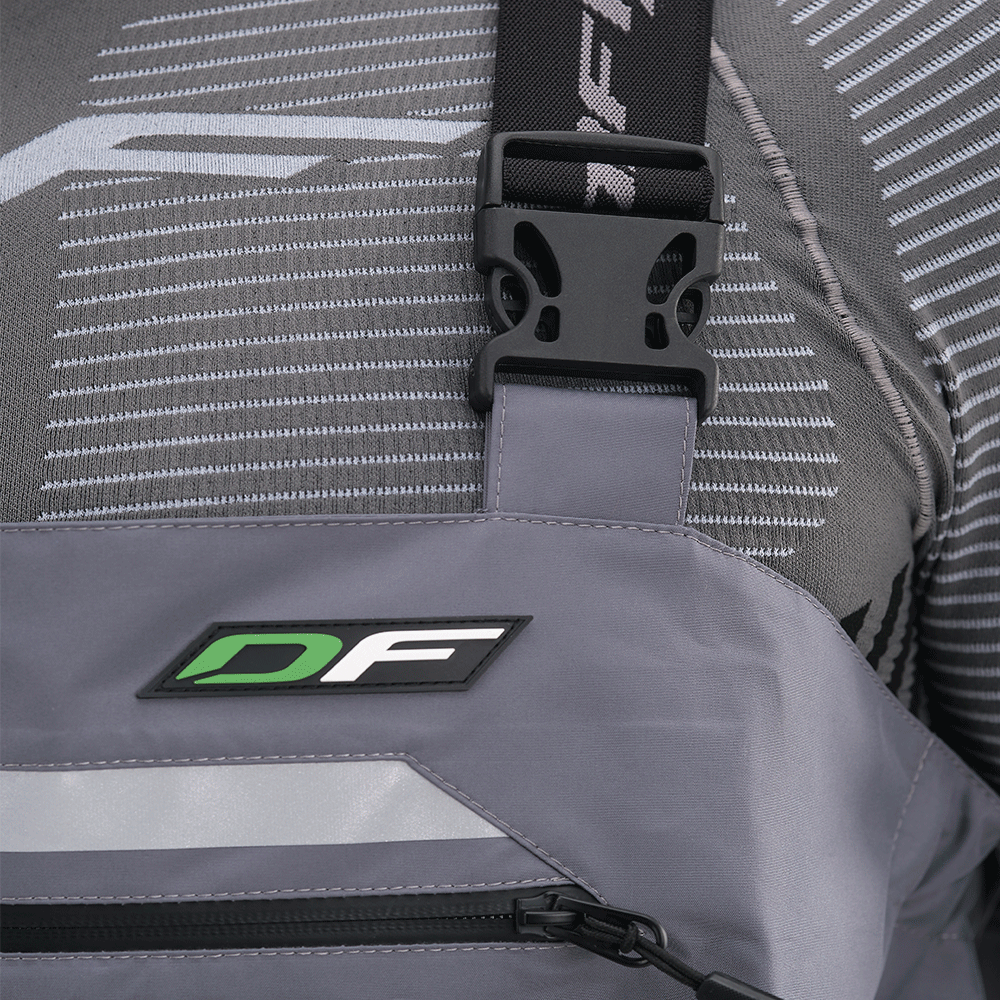 Kelnės dragonfly QUAD PRO pilkos/ JUODOS 2021 UNISEX – nuotrauka 5