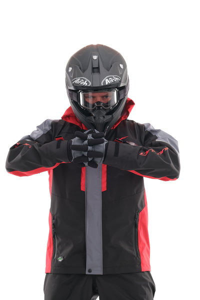 Striukė dragonfly QUAD PRO juoda/ RAUDONA UNISEX