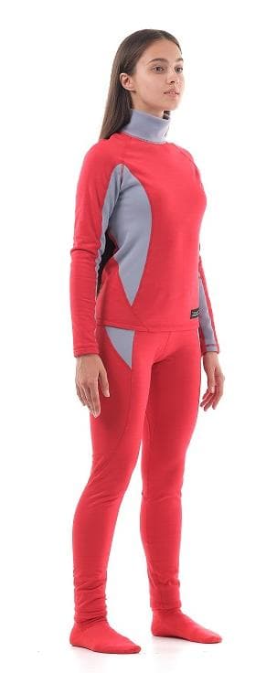  TERMO KOMPLEKTAS DRAGONFLY MOTERIMS ŽIEMINIS ROŽINĖ/PILKA