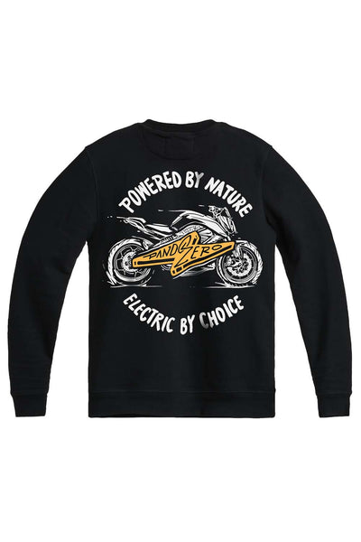 Džemperis PANDO MOTO JOHN ZERO JUODAS UNISEX