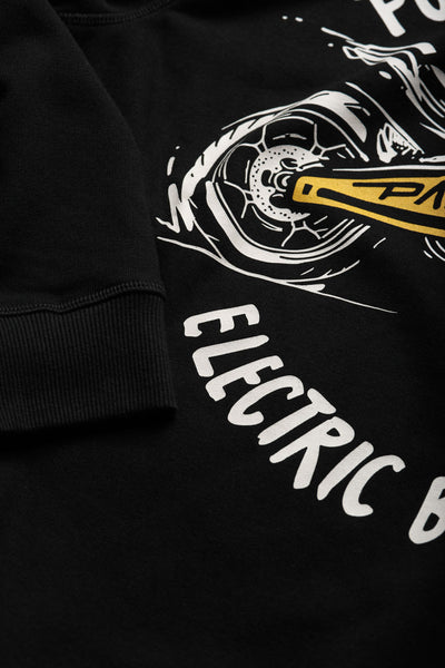 Džemperis PANDO MOTO JOHN ZERO JUODAS UNISEX – nuotrauka 8