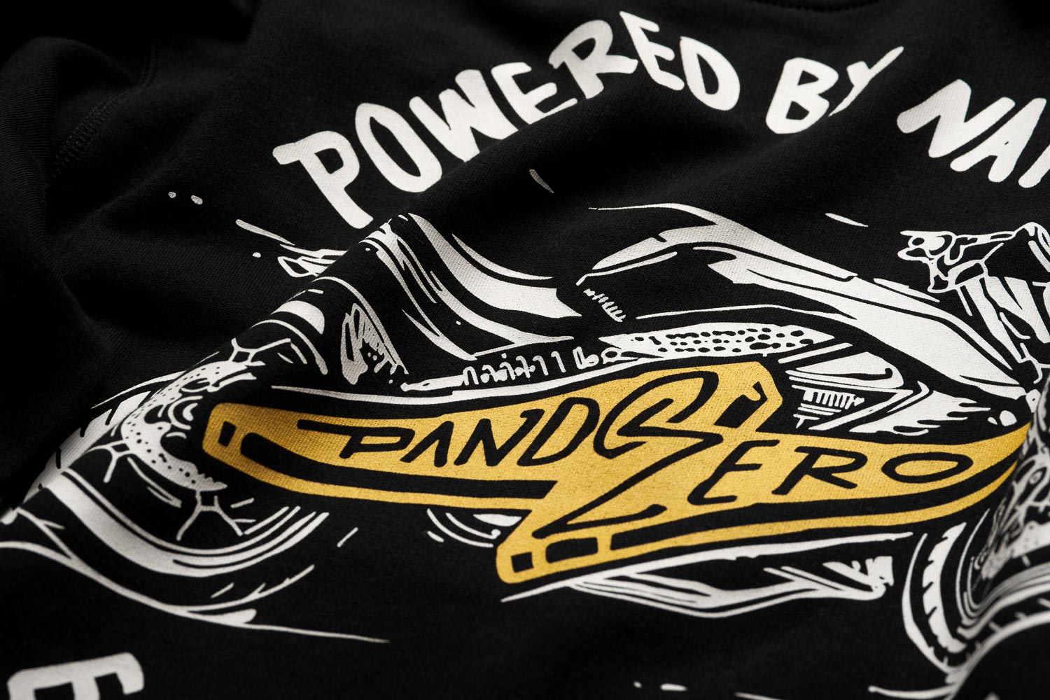 Džemperis PANDO MOTO JOHN ZERO JUODAS UNISEX – nuotrauka 9