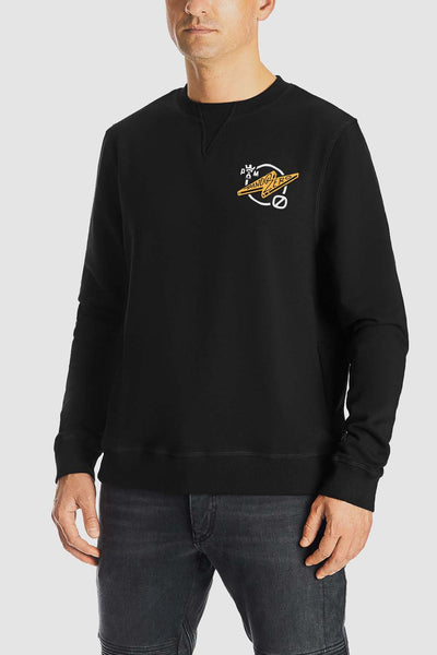 Džemperis PANDO MOTO JOHN ZERO JUODAS UNISEX – nuotrauka 6