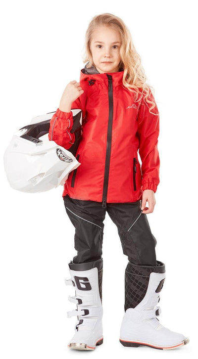  LIETAUS KOMPLEKTAS DRAGONFLY EVO VAIKAMS RAUDONAS UNISEX