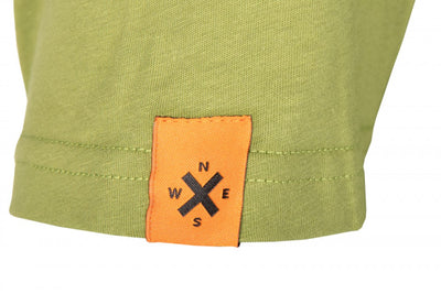 Marškinėliai BRIXTON MOSS GREEN – nuotrauka 3