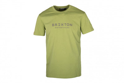Marškinėliai BRIXTON MOSS GREEN