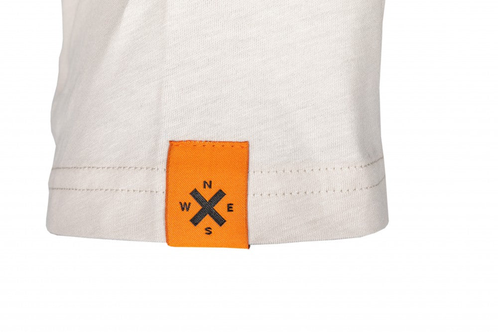Marškinėliai BRIXTON COMPASS PILKI – nuotrauka 3