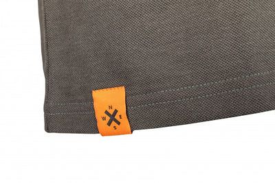 Marškinėliai BRIXTON POLO RUDI – nuotrauka 3