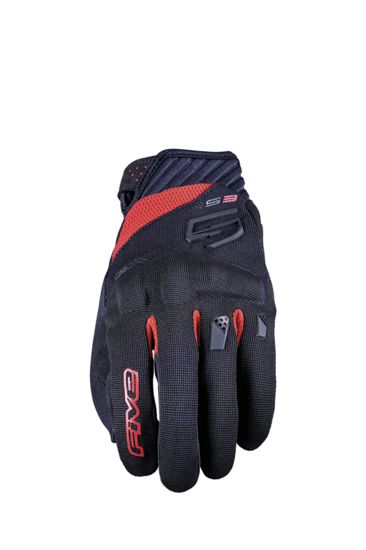 PIRŠTINĖS FIVE RS3 EVO RAUDONA/JUODA