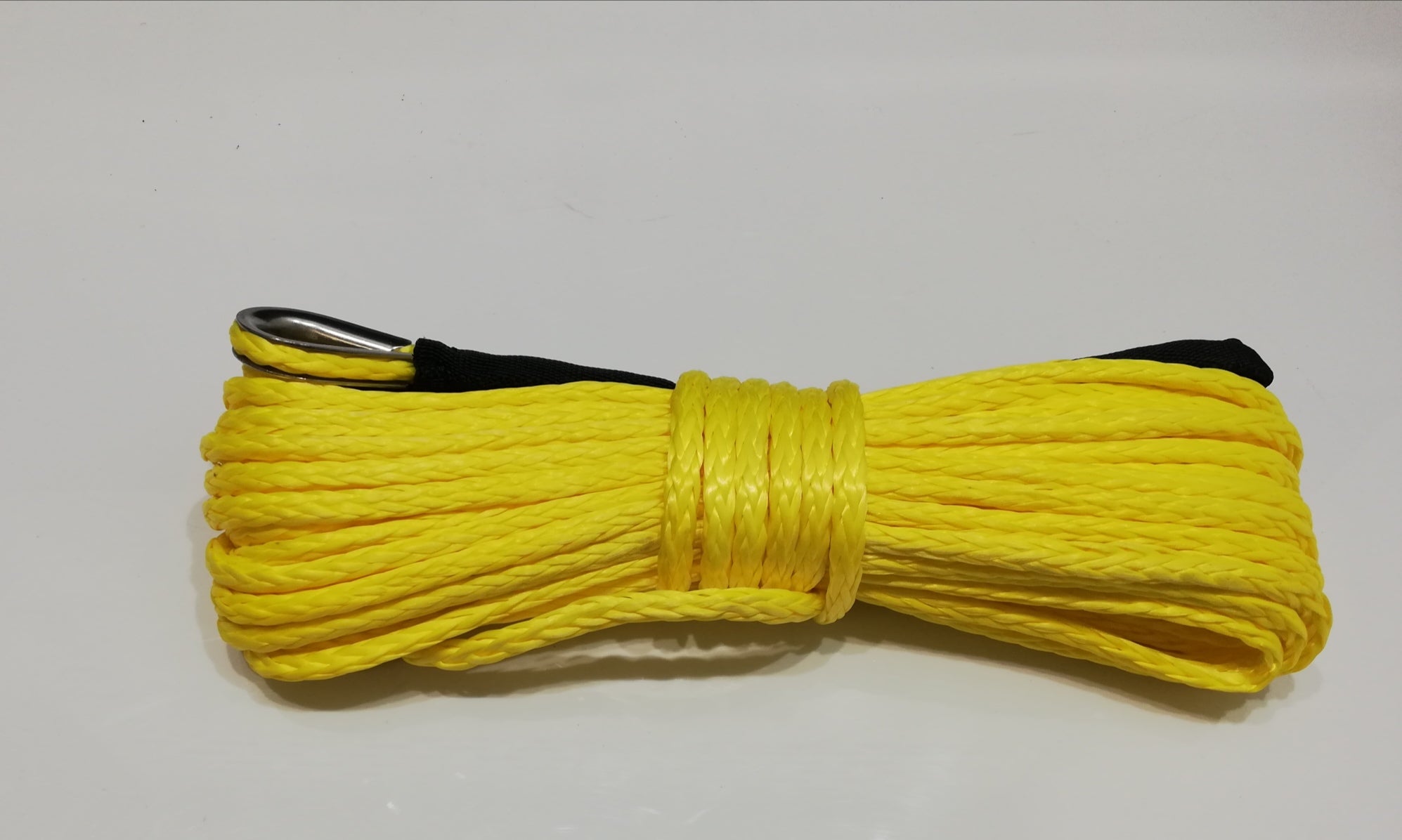 Gervės LYNAS sintetinis 6MM - 15M GELTONAS