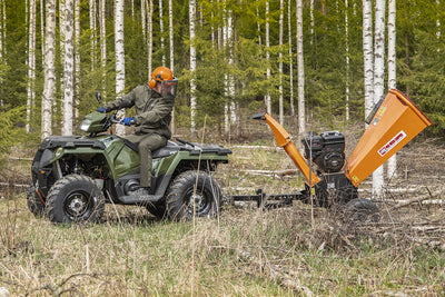 Šakų smulkintuvas IRON BALTIC WOOD CHIPPER G1 – nuotrauka 4