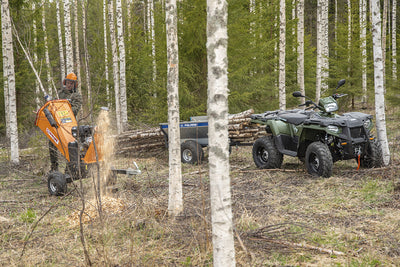 Šakų smulkintuvas IRON BALTIC WOOD CHIPPER G1 – nuotrauka 6