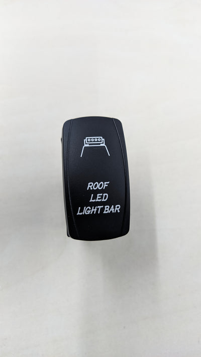 Jungiklis LED žibintams SU apšvietimu (rock switch)
