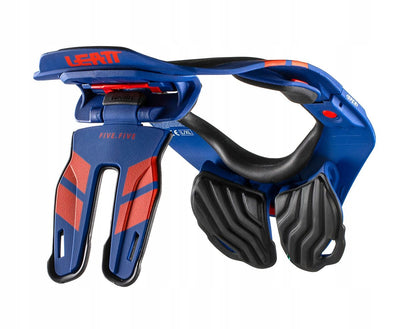 KAKLO APSAUGA LEATT GPX 5.5 ROYAL mėlyna/raudona – nuotrauka 2
