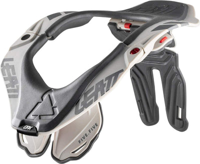 KAKLO APSAUGA LEATT GPX 5.5 STEEL PILKA