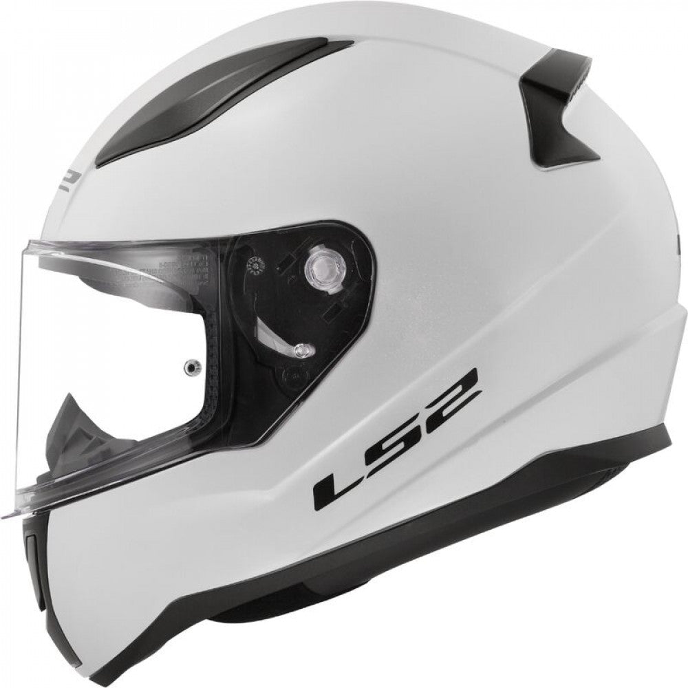 Šalmas LS2 RAPID II SOLID BLIZGUS BALTAS – nuotrauka 2