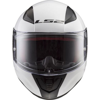 Šalmas LS2 RAPID II SOLID BLIZGUS BALTAS – nuotrauka 4
