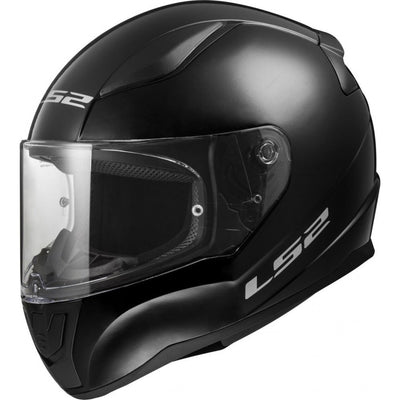 Šalmas LS2 RAPID II SOLID BLIZGUS JUODAS