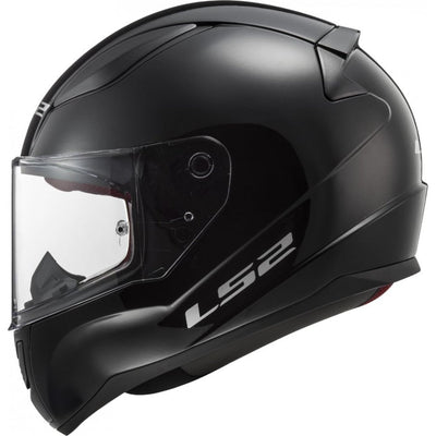Šalmas LS2 RAPID II SOLID BLIZGUS JUODAS – nuotrauka 2