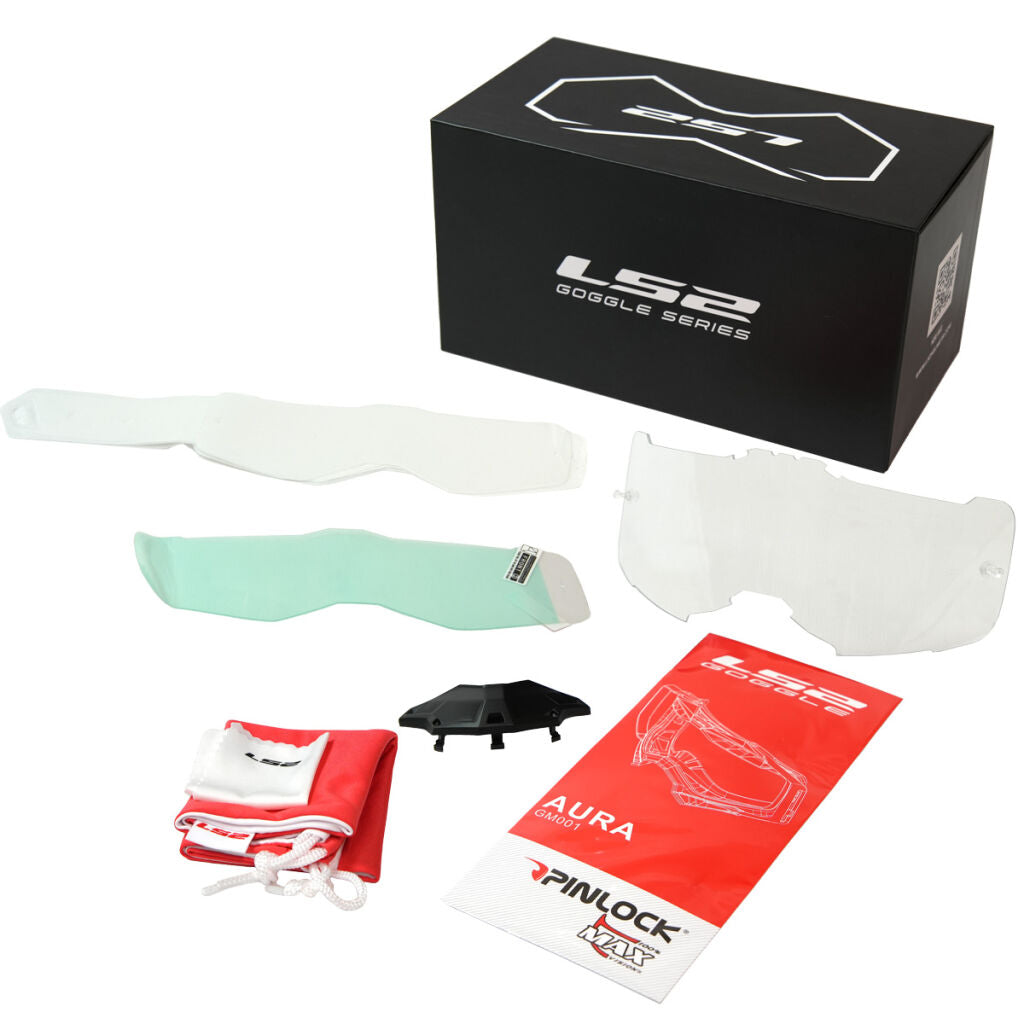 LS2 Aura Pro Goggle – Premium motokroso ir enduro akiniai