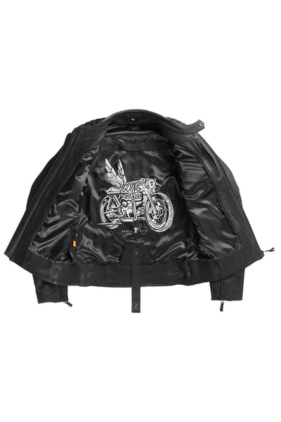 ODINĖ MOTO STRIUKĖ PANDO MOTO TATAMI JUODA