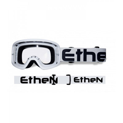 AKINIAI ETHEN MX6502 MASCHERA BIMBO vaikiški motokrosiniai balta/juoda