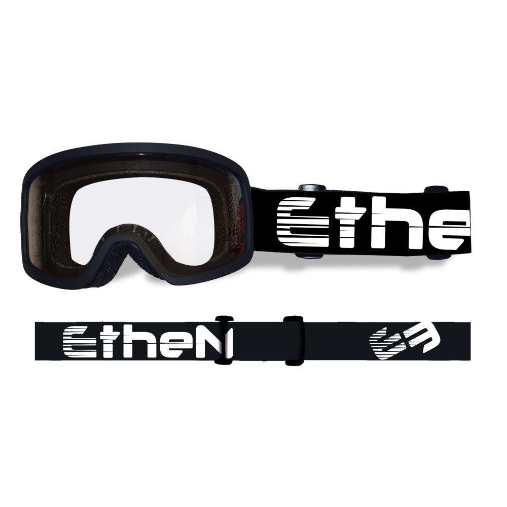 AKINIAI ETHEN MX6510 MASCHERA BIMBO vaikiški motokrosiniai JUODA