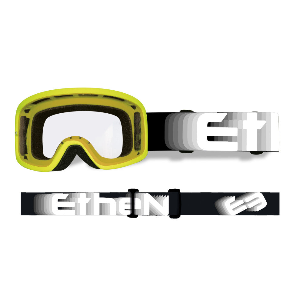 AKINIAI ETHEN MX6502 MASCHERA BIMBO vaikiški motokrosiniai GELTONA