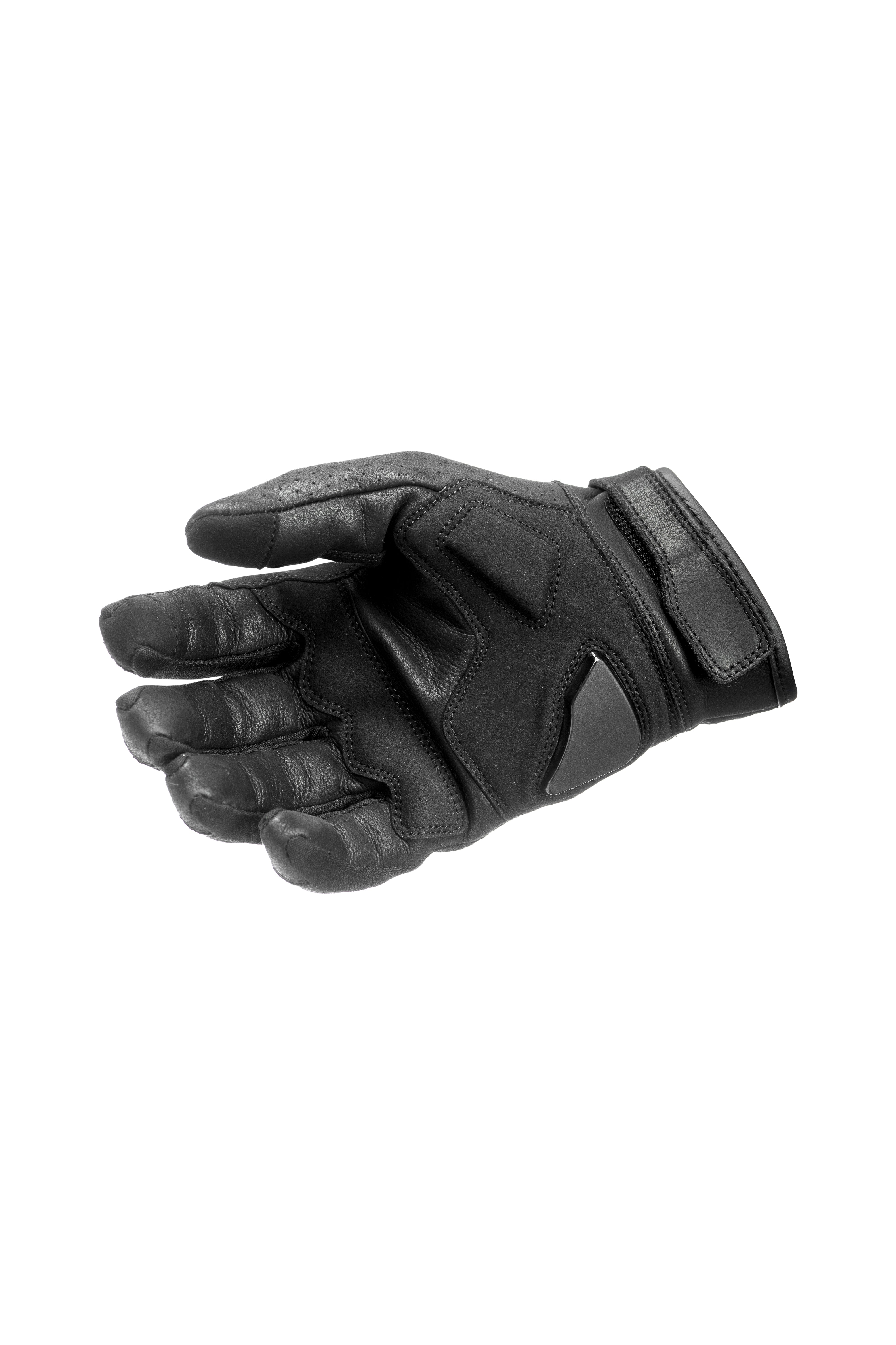 PANDO MOTO ONYX odinės pirštinės JUODOS – nuotrauka 4