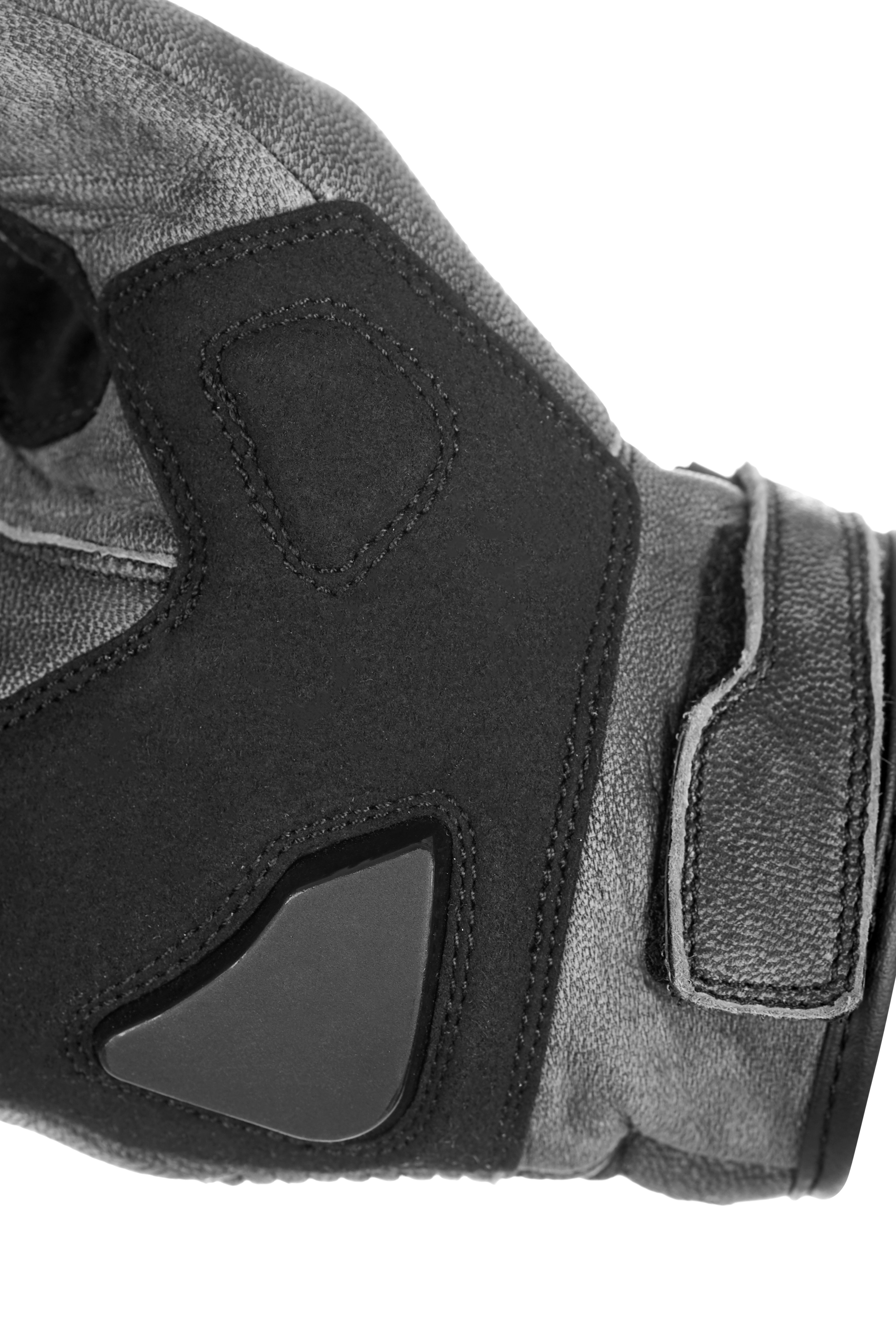 PANDO MOTO ONYX odinės pirštinės PILKOS – nuotrauka 8
