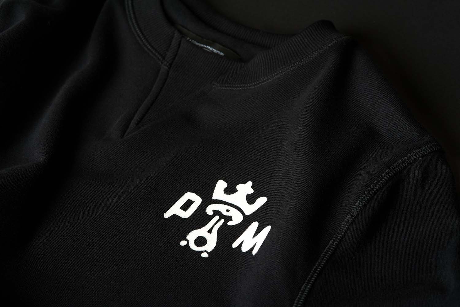 Džemperis PANDO MOTO JOHN don’t DIE JUODAS UNISEX – nuotrauka 5
